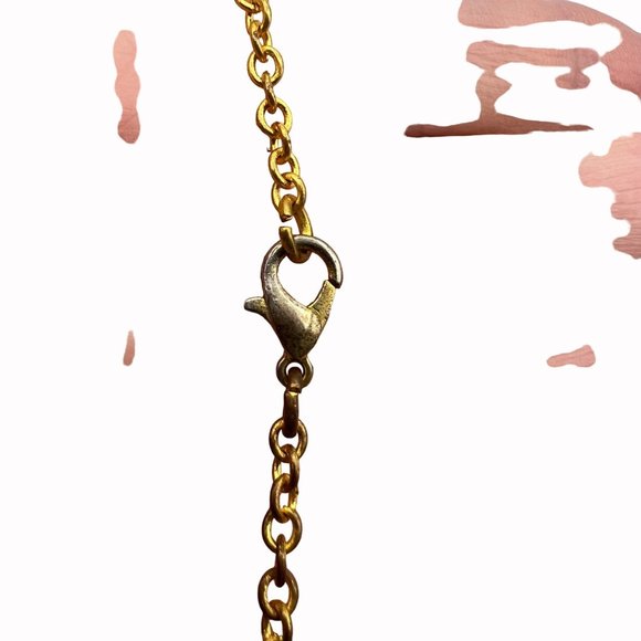 Elephant Rhinestone ELEPHANT Multi Colored Blue Pendant Necklace 27" - Picture 8 of 11